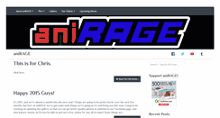 Desktop Screenshot of anirage.com